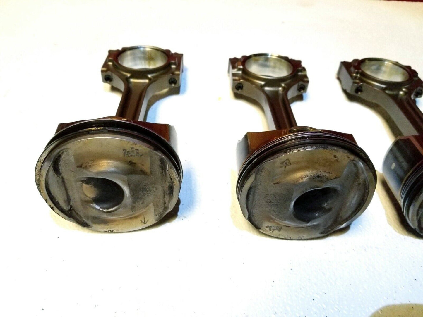 15 16 17 18 Chevy Impala Piston W/ Connecting Rod 2.5l  4pcs Size: Std OEM