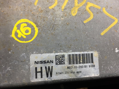 2009 Nissan Altima Mec110-260b1 Computer Brain Engine Control Ecu Ecm OEM 101k