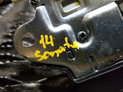 10 11 12 13 14 Hyundai Sonata Trunk Lid Lock Latch Actuator OEM 55k