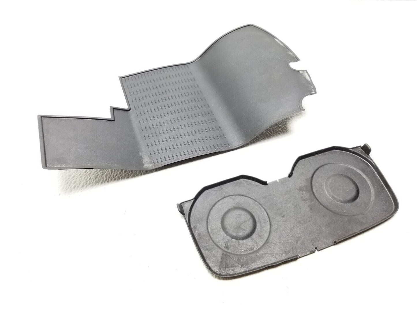 09 10 11 12 BMW 750li Center Console Insert Mat 2pcs OEM