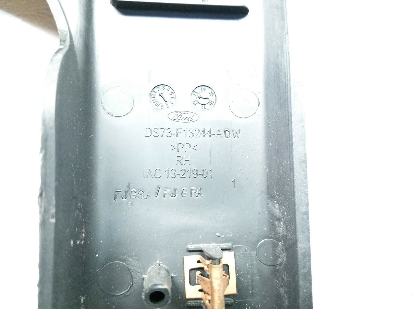 13 14 15 16 Ford Fusion Rear Right Pass Lower C Pillar Trim Panel Cover OEM