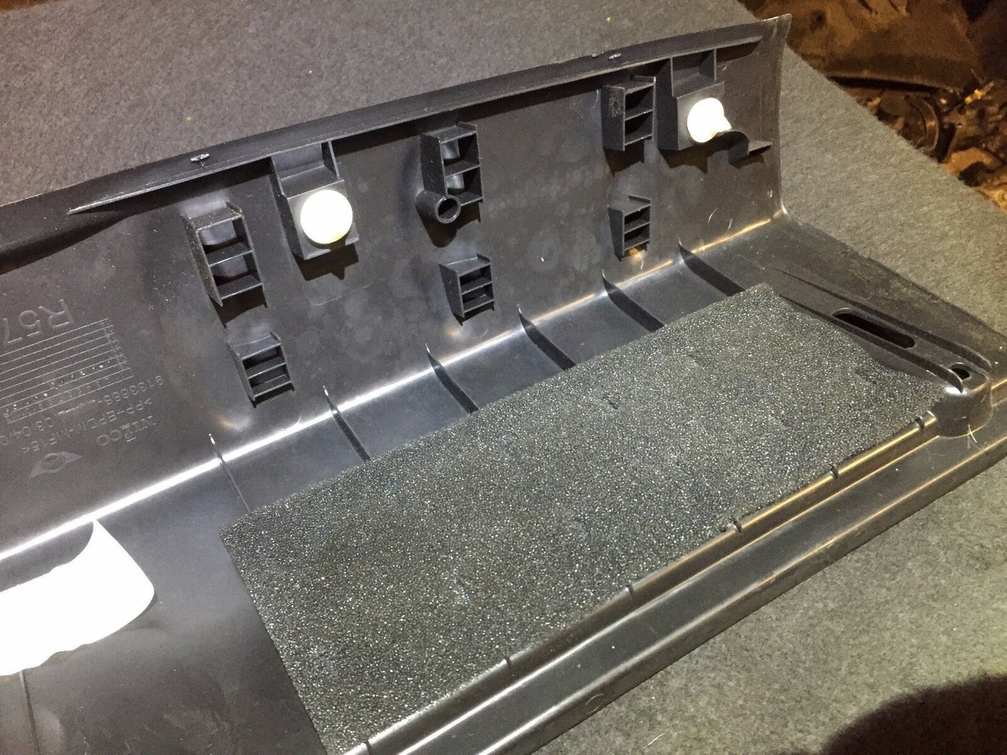 07 08 09 10 11 12 13 Mini R57 Cabrio Trunk Loading Sill Trim Panel Cover OEM