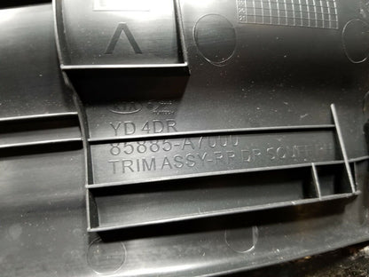 14 15 16 Kia Forte Rear Right Passenger Side Door Scuff Plate Trim OEM 27k