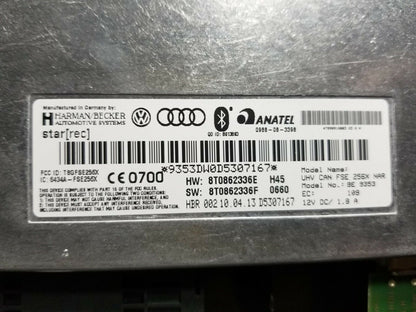 12 13 14 15 Audi A4 Communication Bluetooth Interface Control Module OEM