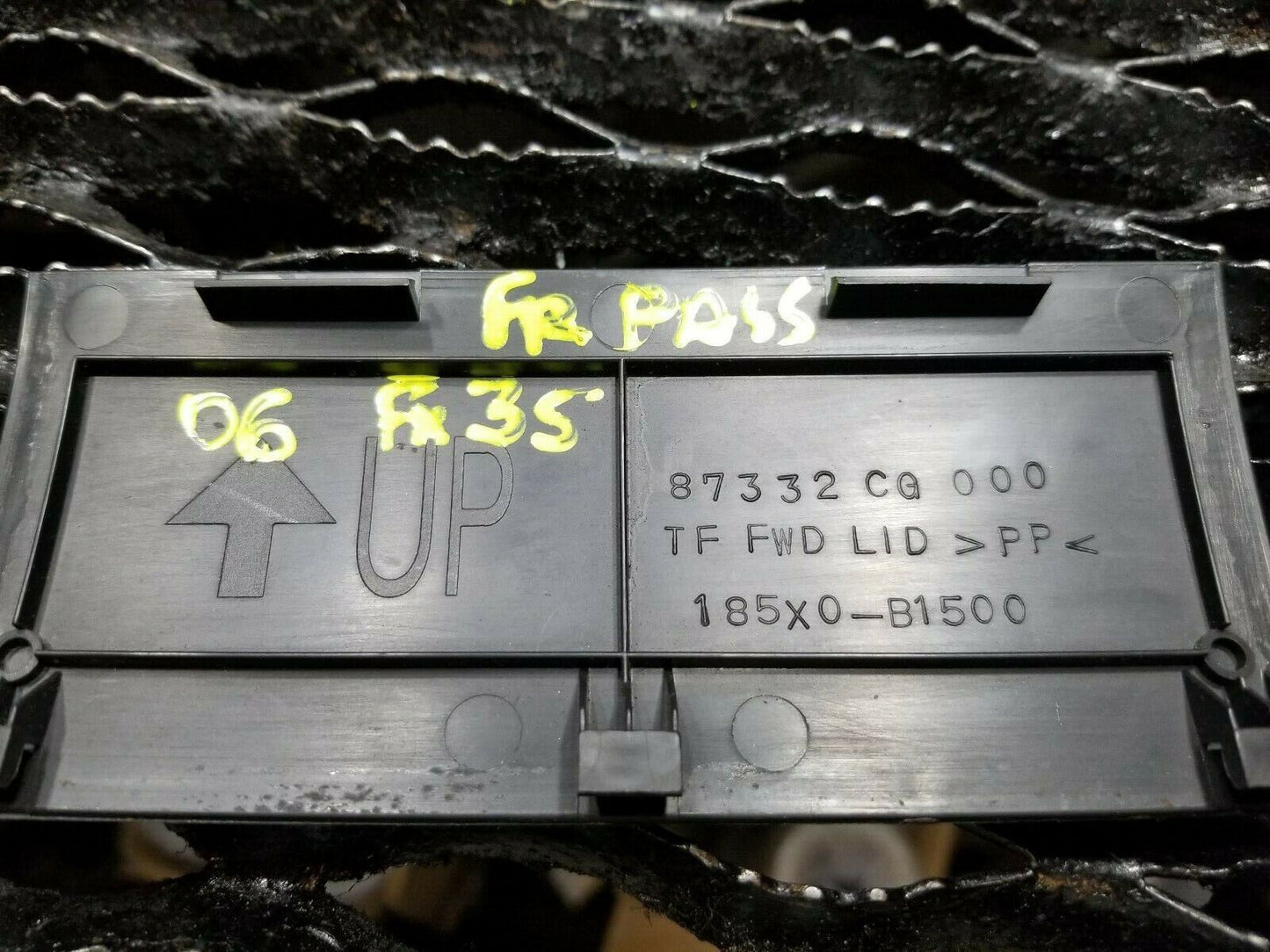 06 07 08 Infiniti Fx35 Front Passenger Side Seat Cover Trim OEM