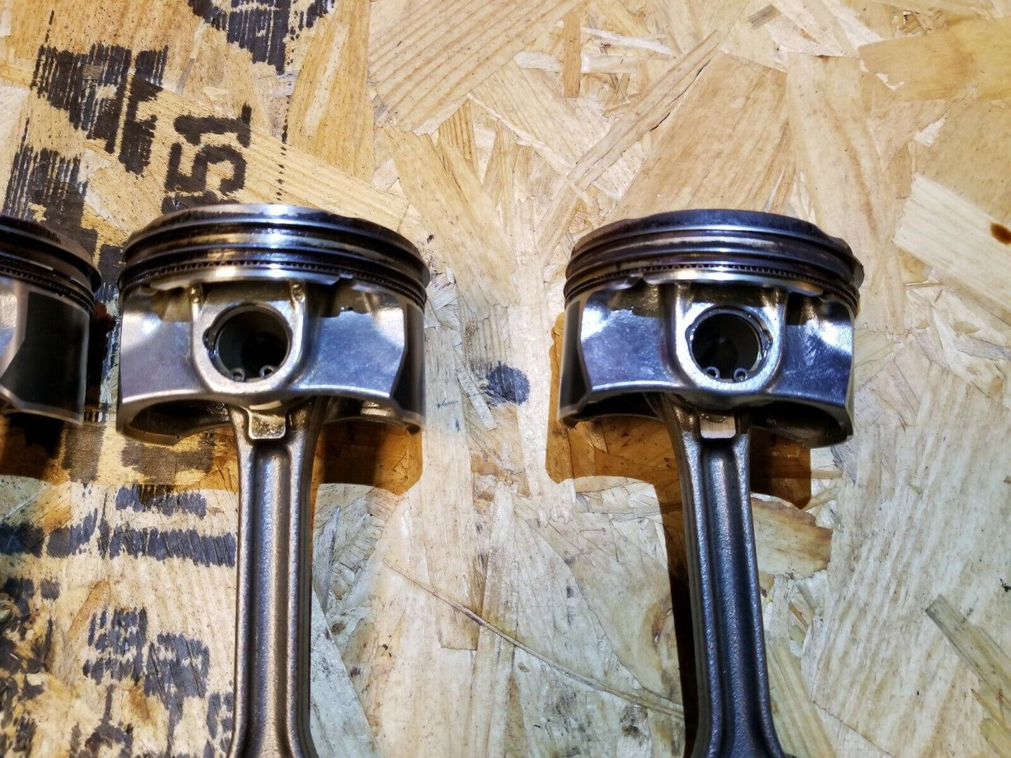 16 17 18 Nissan Sentra 1.8l Piston W/ Connecting Rod 4pcs Std: Size OEM 8k Miles