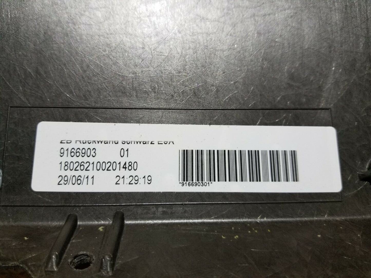 09 10 11 12  BMW 328xi E90 Front Right Passenger Seat Rear Cover Panel OEM