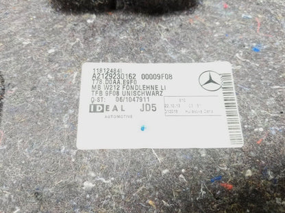 2011 - 2015 Mercedes E350 W212 Rear Seat Cover Panel Pair OEM