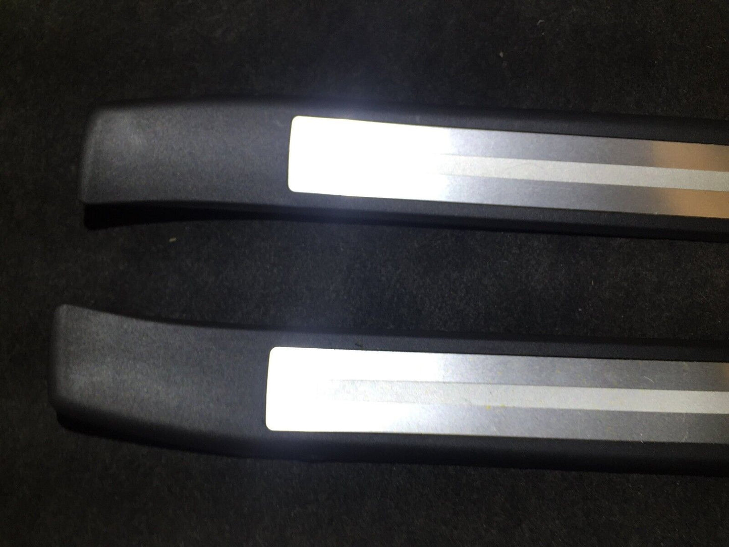 05 06 07 08 Audi A4 Front Right & Left Side Door Sill Plate 2pcs OEM