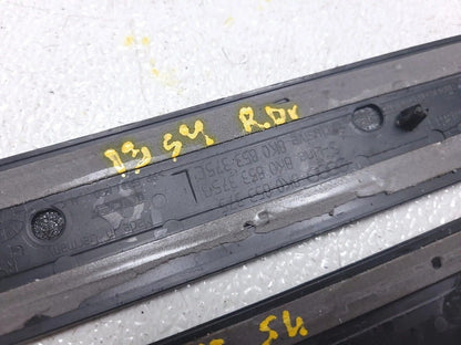13 14 15 16 Audi A4 S4 Rear Door Trim Sill Panel Scuff Plate Left & Right  OEM