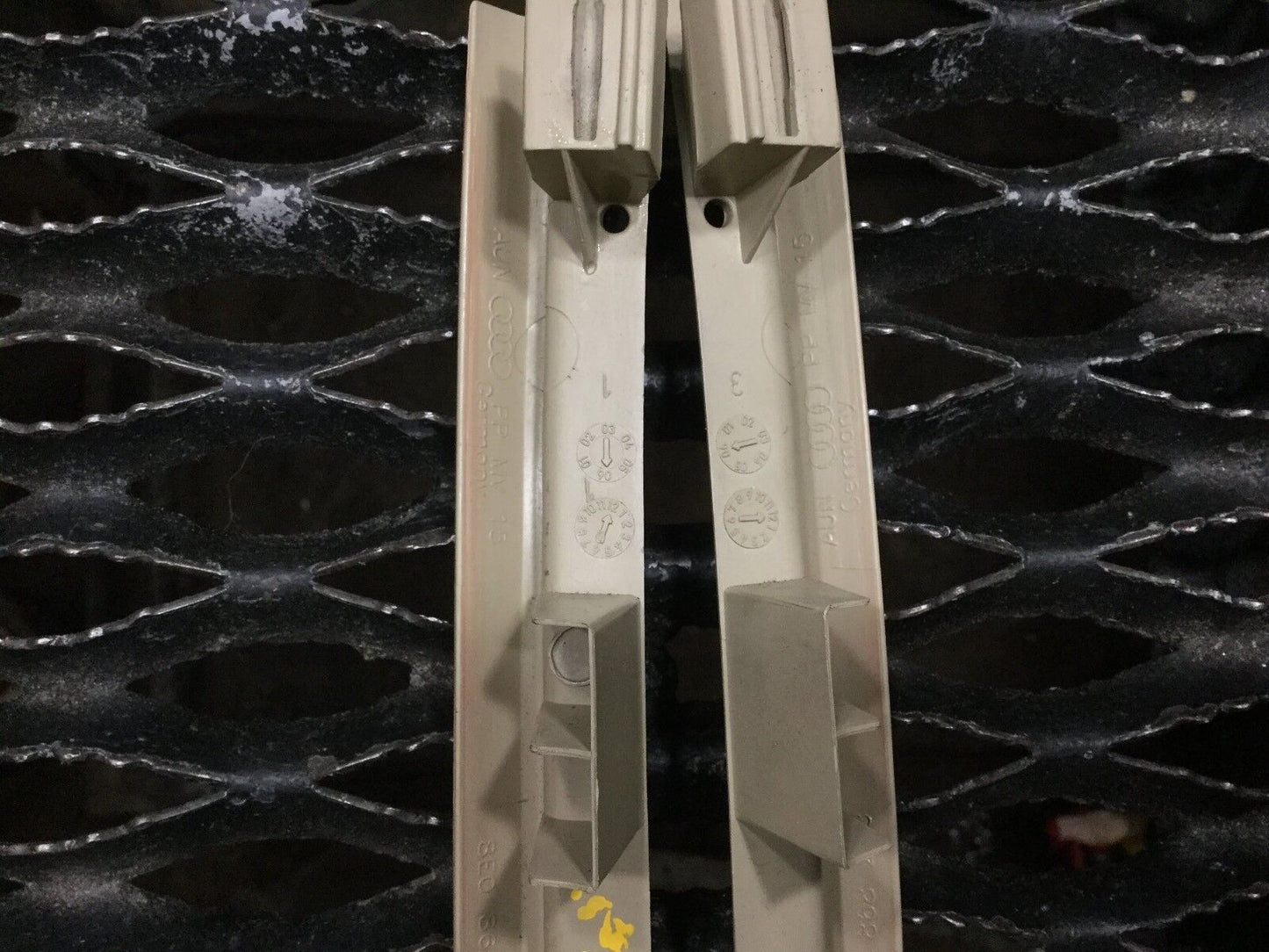 05 06 07 08 Audi A4 Front Interior A Pillar Trim Left & Right Pair OEM