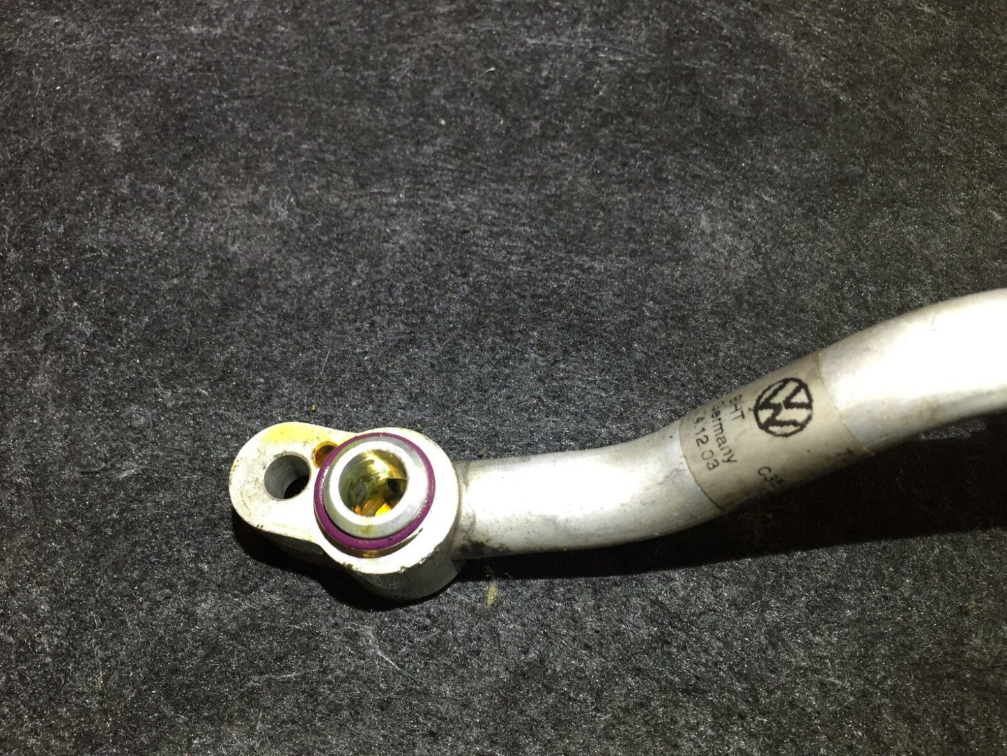 04 05 06 Porsche Cayenne 3.2l AC Hose / Line Expansion Valve To Compresor OEM