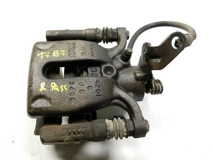 12-19 Volkswagen Passat B7 Rear Brake Caliper Right Passenger Side OEM