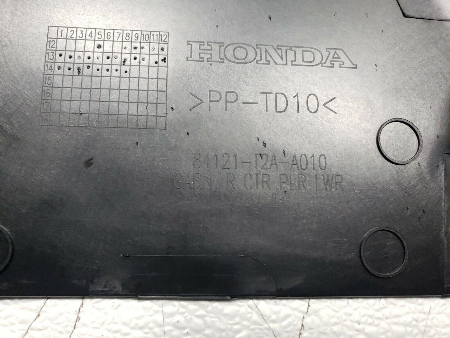 13 14 15 Honda Accord Right Pass Side B Pillar Lower Trim Panel OEM 87k Miles