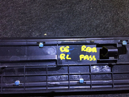 06 07 08 Acura Rl Rear Right Pass Door Step Scuff Sill Plate Trim Panel OEM D41