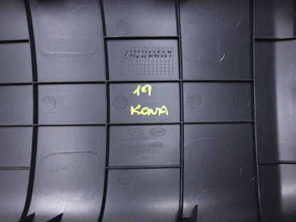 18-21 Hyundai Kona Center Console Rear Back Panel Cover Trim 84641j9000 OEM