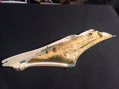 02 03 04 05 BMW 745i E65 Rear Right Passenger Side C Pillar Trim Cover OEM