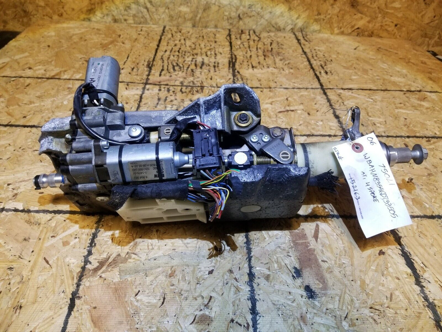 06 2006 BMW 750li Steering Column W/ Motors OEM