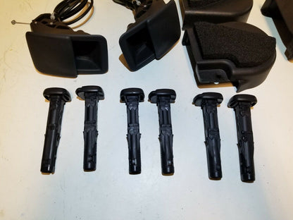 11 12 13 14 15 16 Scion Tc Rear Seat Headrest Guide Sleeve & Seat Trim 13pcs OEM
