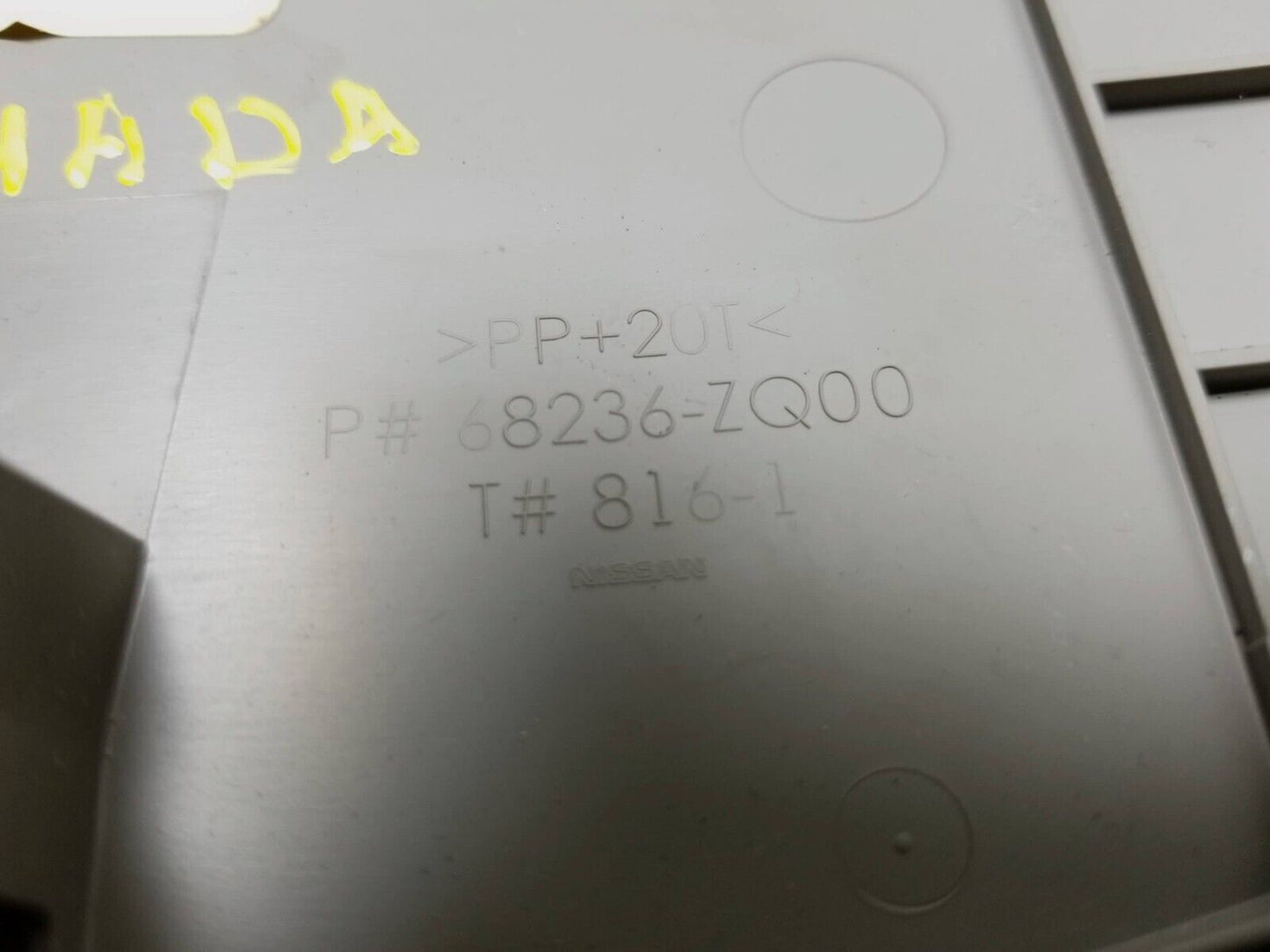 2006-2012 Nissan Armada Dash Upper Cluster Speedometer Cover OEM