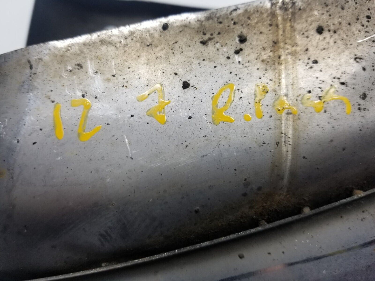 09 10 11 12 BMW 750li Rear Bumper Exhaust Muffler Trim Bezel Tip Pair OEM