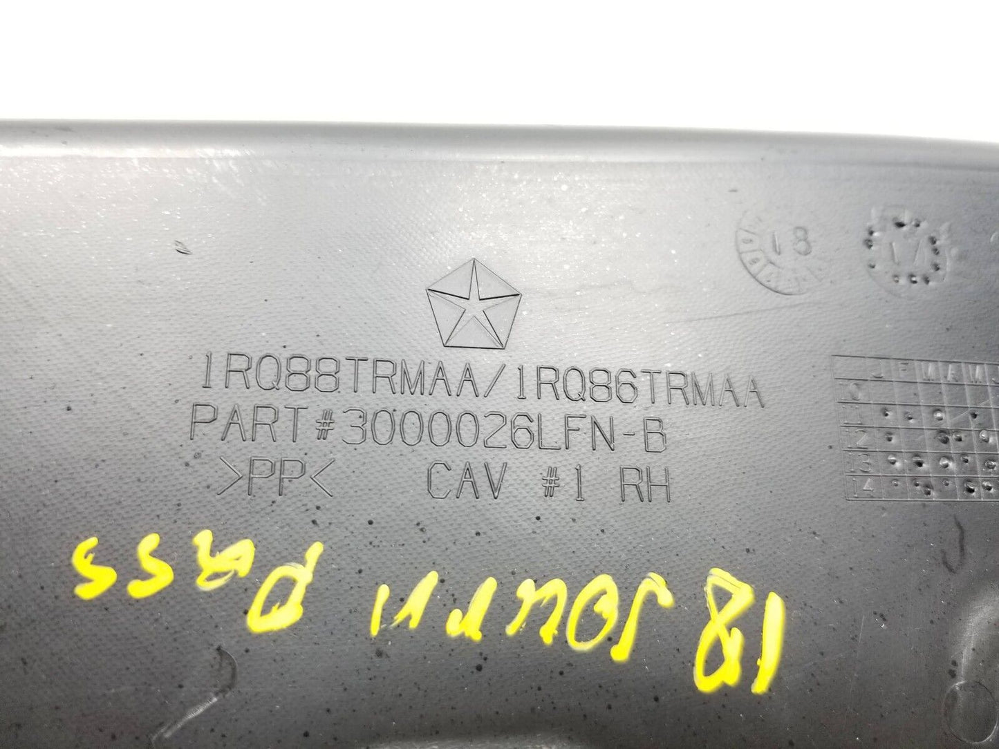 14 15 16 17 18 Dodge Journey Dash End Cap Right Passenger Side OEM 55k