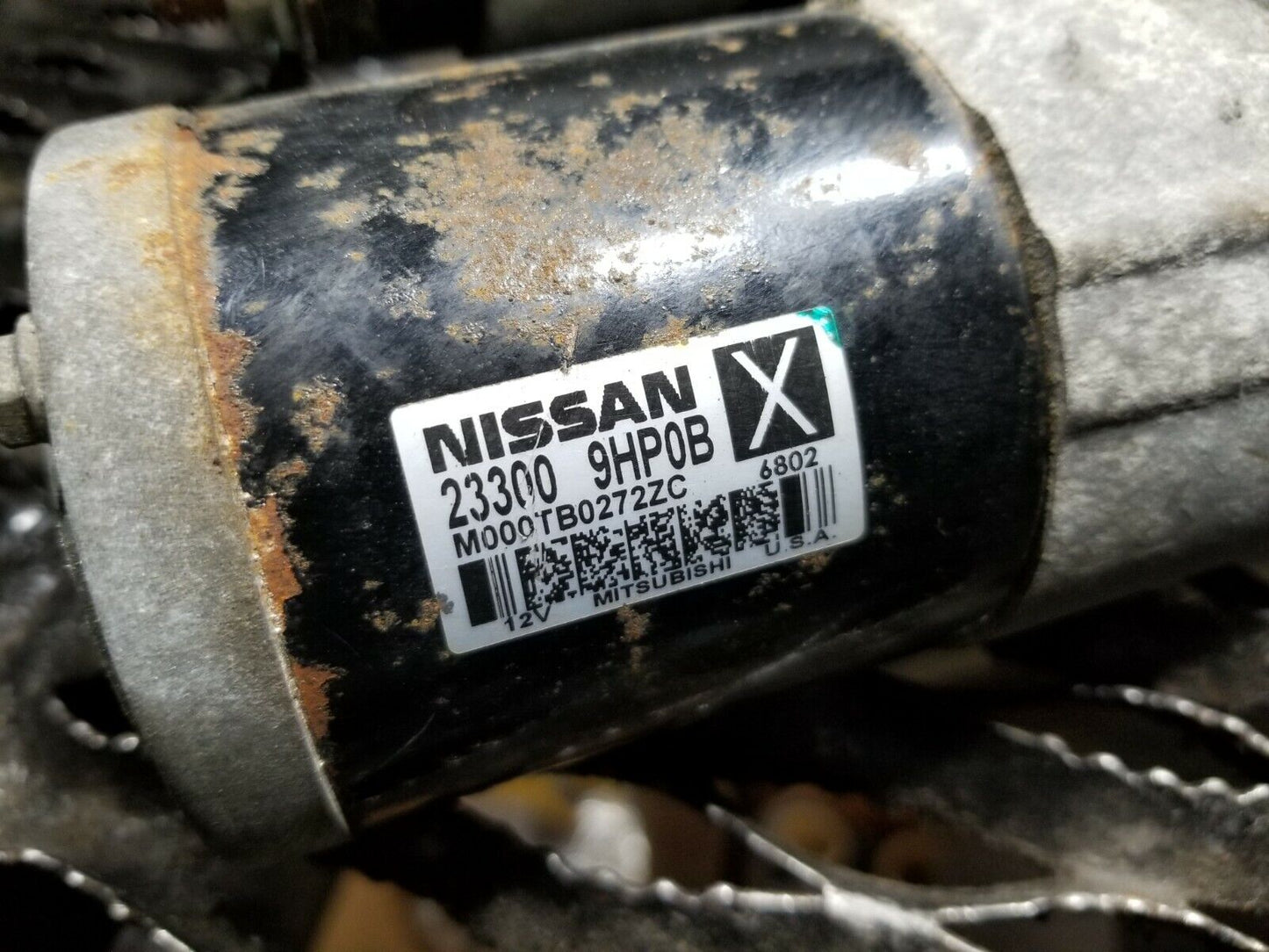 16 17 18 Nissan Maxima 3.5l Starter Motor  OEM 41k