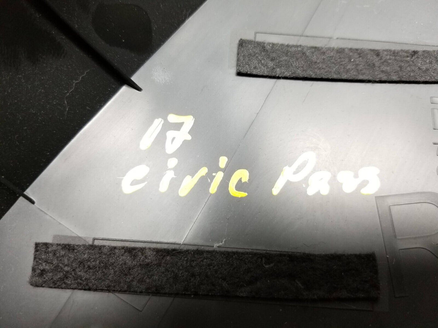 16 17 18 19 20 Honda Civic Sedan Right Pass Side Inner Cover Panel Trim OEM