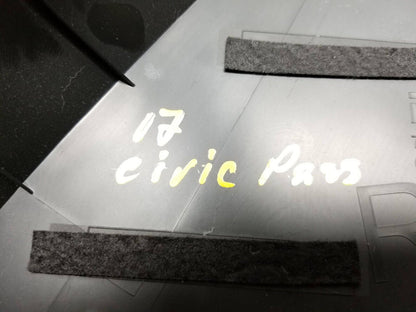 16 17 18 19 20 Honda Civic Sedan Right Pass Side Inner Cover Panel Trim OEM