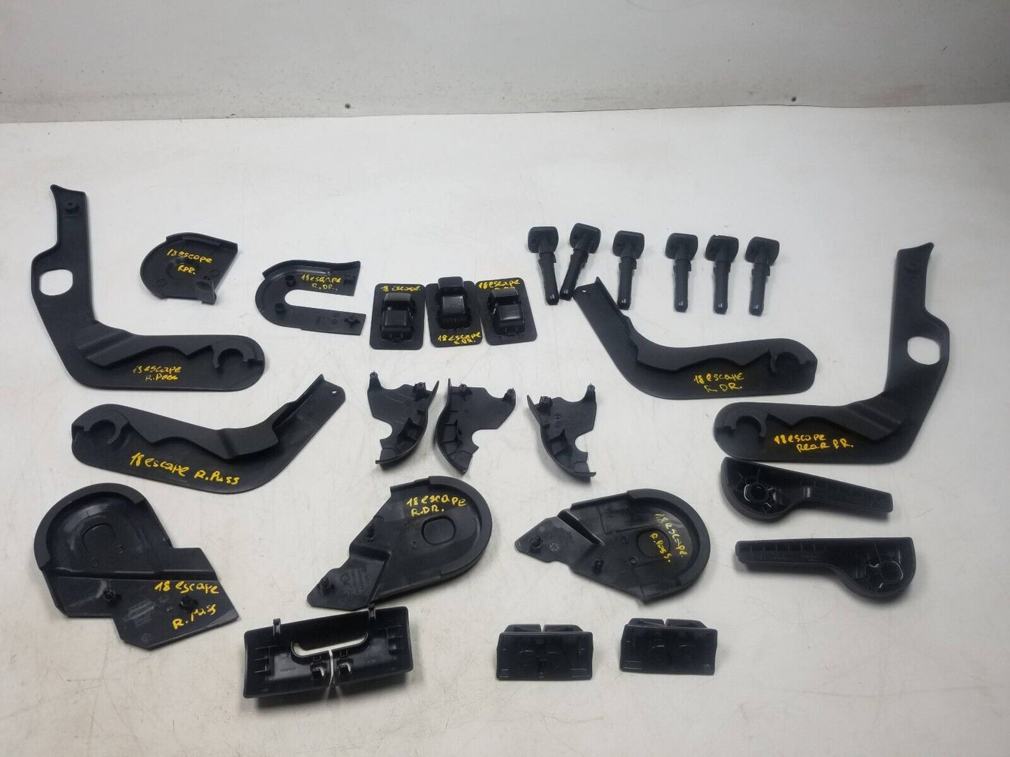 17 18 19 Ford Escape Rear Seat Cover Trim Plastic Headrest Guide Sleeve OEM