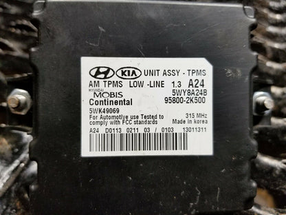 11 12 13 Kia Soul Tpms Tire Pressure Module 95800-2k500 OEM