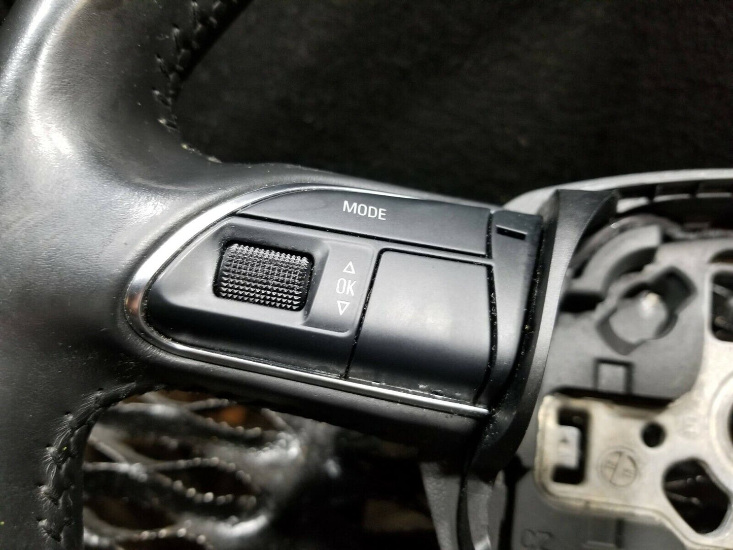 13 14 15 Audi A4 Steering Wheel Black Leather OEM