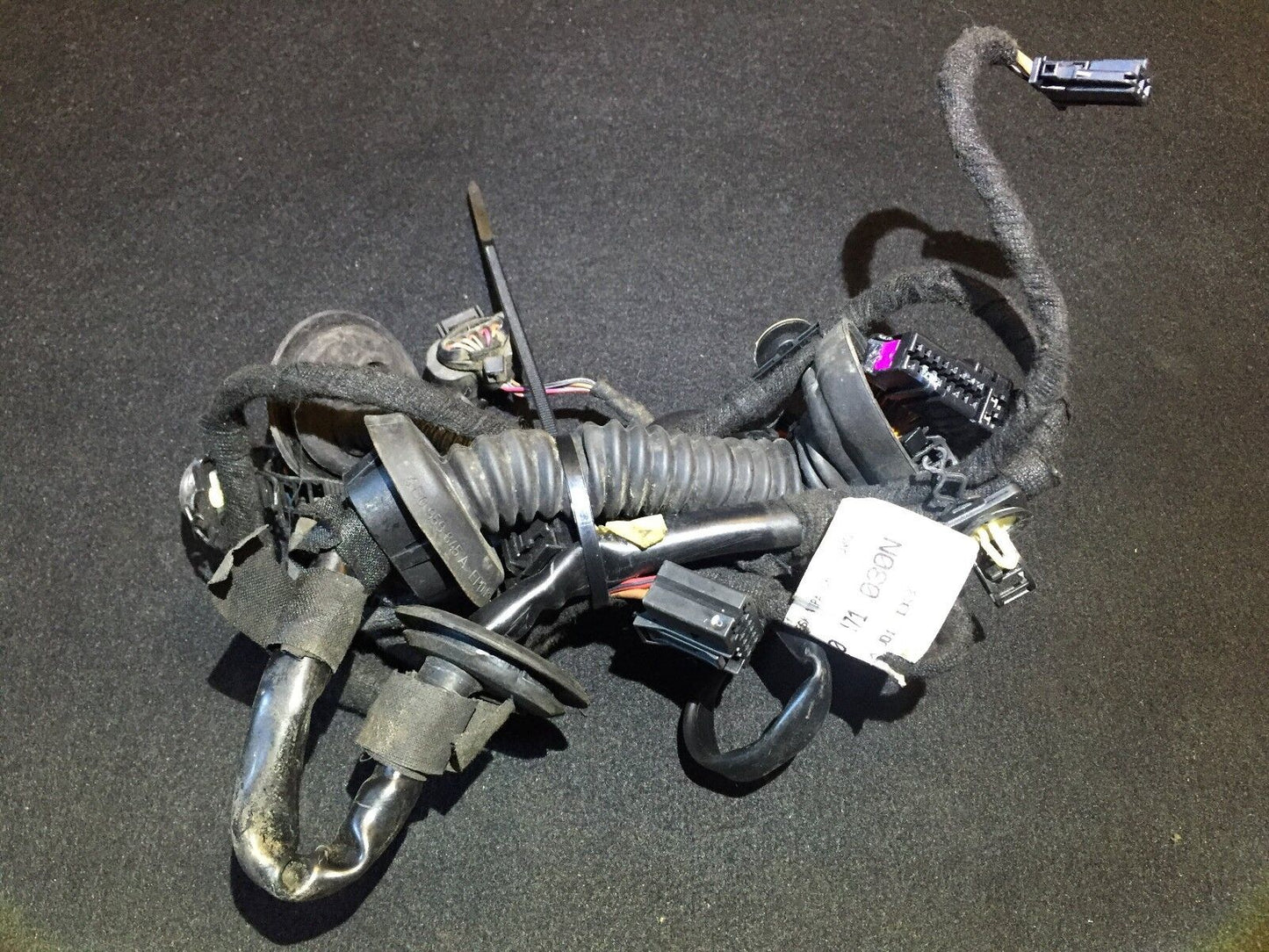 03 04 05 06 Audi A8 D3 Front Right Passenger Door Wire Harness 4e0971030 OEM