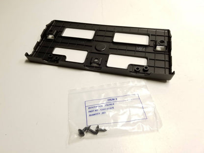 18-21 Hyundai Kona Front Bumper License Plate Holder Bracket OEM 29k Miles