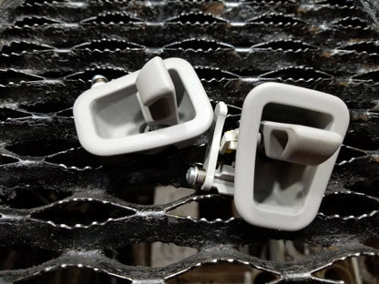 06 07 08 09 10 BMW 650i E63  Rear Roof Coat Hanger Clip Hook 2pcs OEM