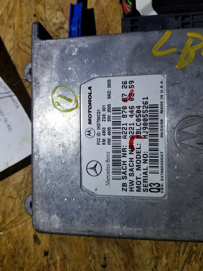 07 2007 Mercedes-benz S550 Communication Control Module A2218708726 OEM