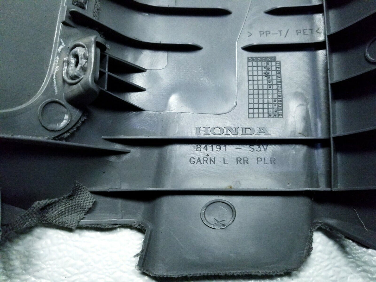 03 04 05 06 Acura MDX Left Rear Upper C Pillar Trim Panel Saddle OEM 55k Miles