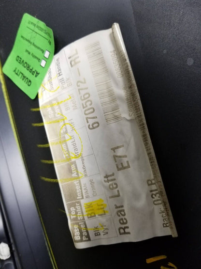 07 08 09 10 11 12 13 BMW X6 Rear Left Driver Side Door Panel Trim OEM