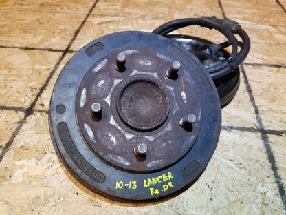 10 11 12 13 Mitsubishi Lancer 2.0l Spindle Knuckle Hub Rear Left Driver  OEM 71k