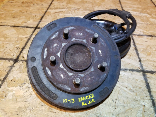 10 11 12 13 Mitsubishi Lancer 2.0l Spindle Knuckle Hub Rear Left Driver  OEM 71k