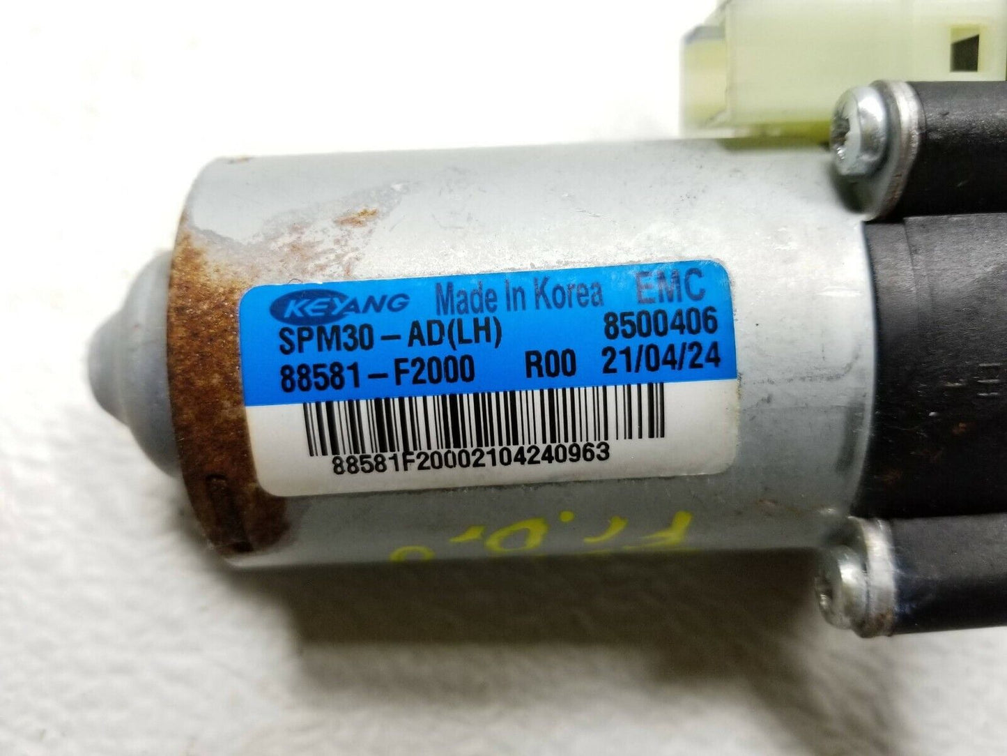 18 19 20 21 22 Kia Stinger Front Left Driver Seat Adjust Motor OEM 312 Miles