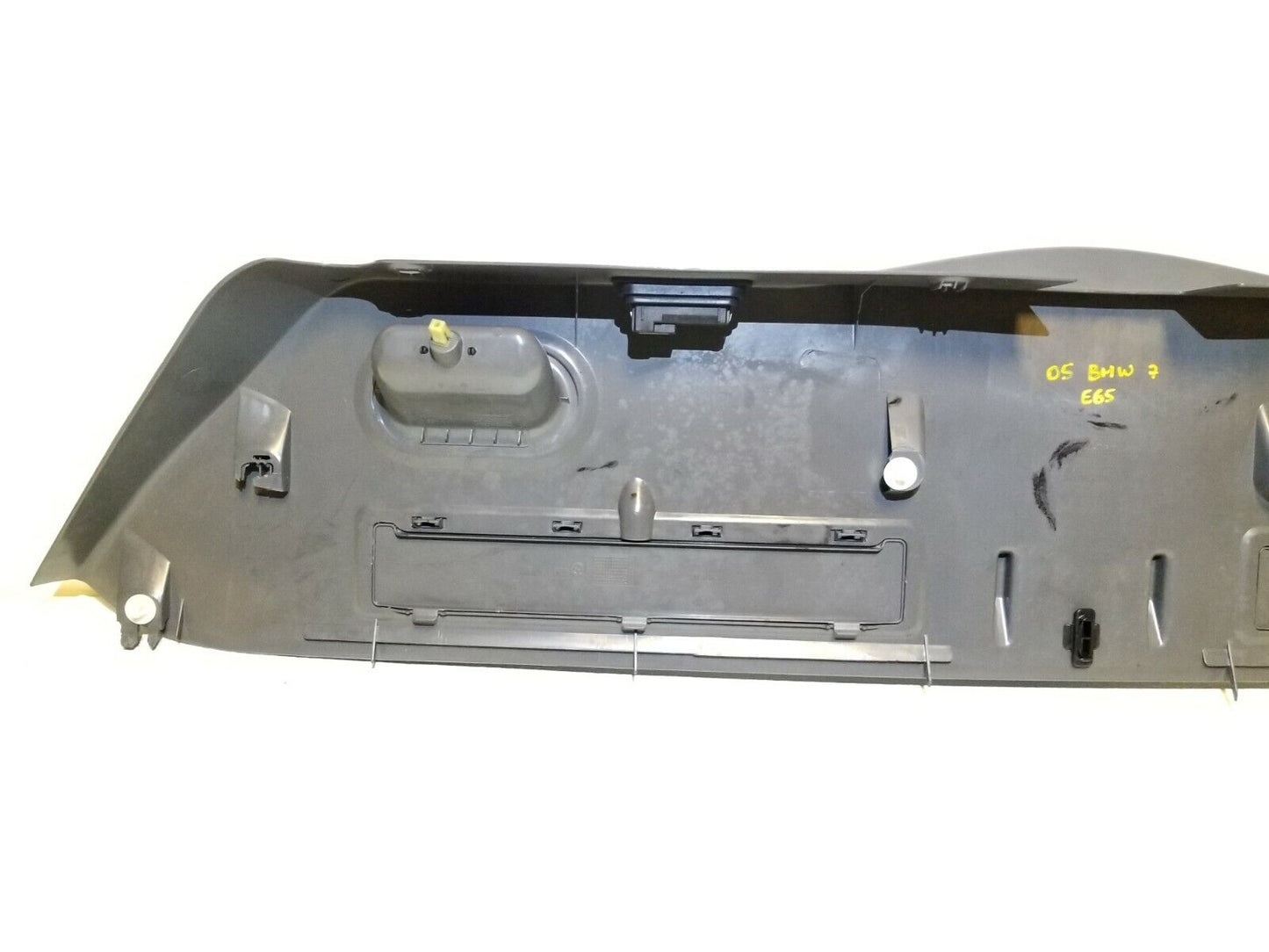 02 03 04 05 BMW 745i Trunk Lid Lower Trim Panel Cover OEM