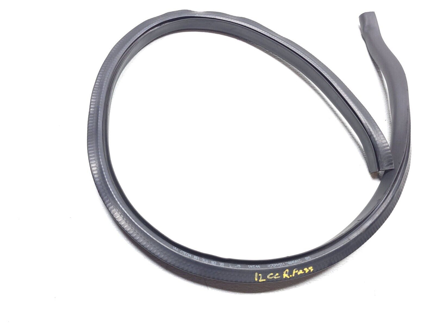 09 10 11 12 Volkswagen Cc Door Weatherstrip Seal Rear Right Passenger Side OEM