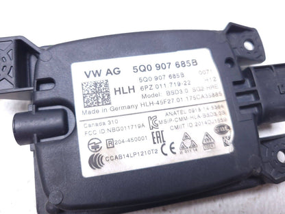 16-19 Volkswagen Passat Rear Blind Spot Radar Sensor Monitor Driver Side Lh OEM
