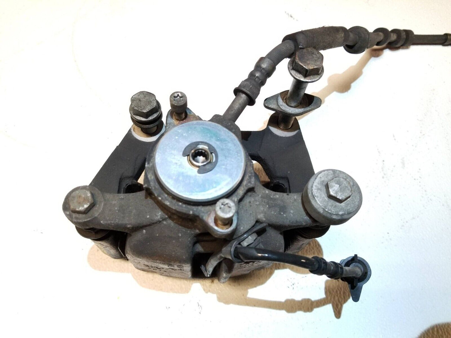 12 13 14 15 Audi A6 C7 Rear Left Driver Side Brake Caliper W/o Park Motor OEM