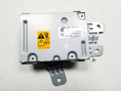 2013 - 2018 Cadillac Ats Power Inverter 150w 120v 23346668  OEM