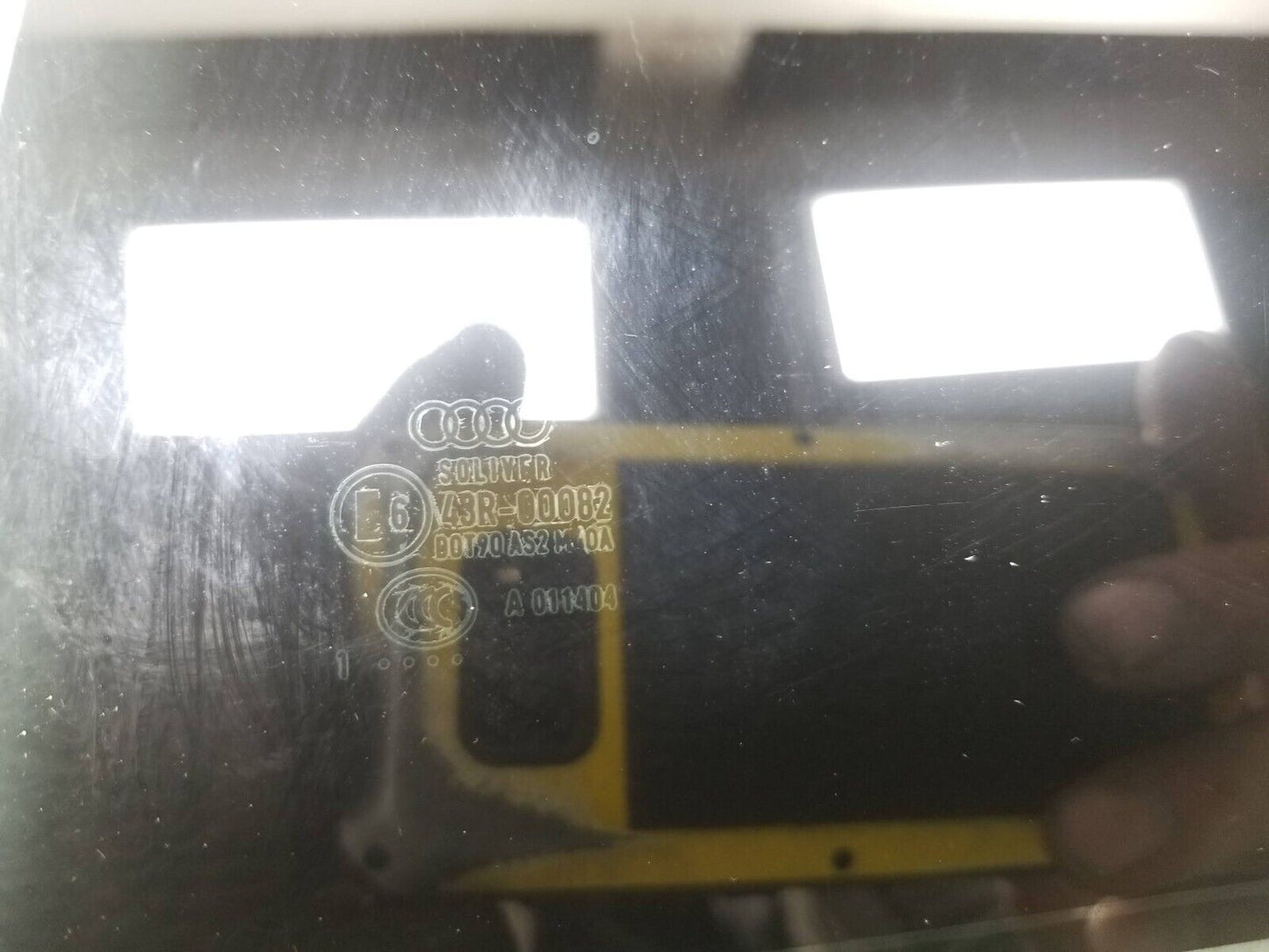 12 13 14 15 16 17 Audi A7 Rear Door Window Glass Left Driver Side OEM