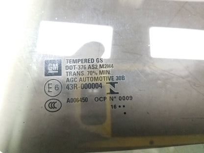 2013 - 2018 Cadillac Ats Door Glass Window Rear Left Driver Side Oem✅