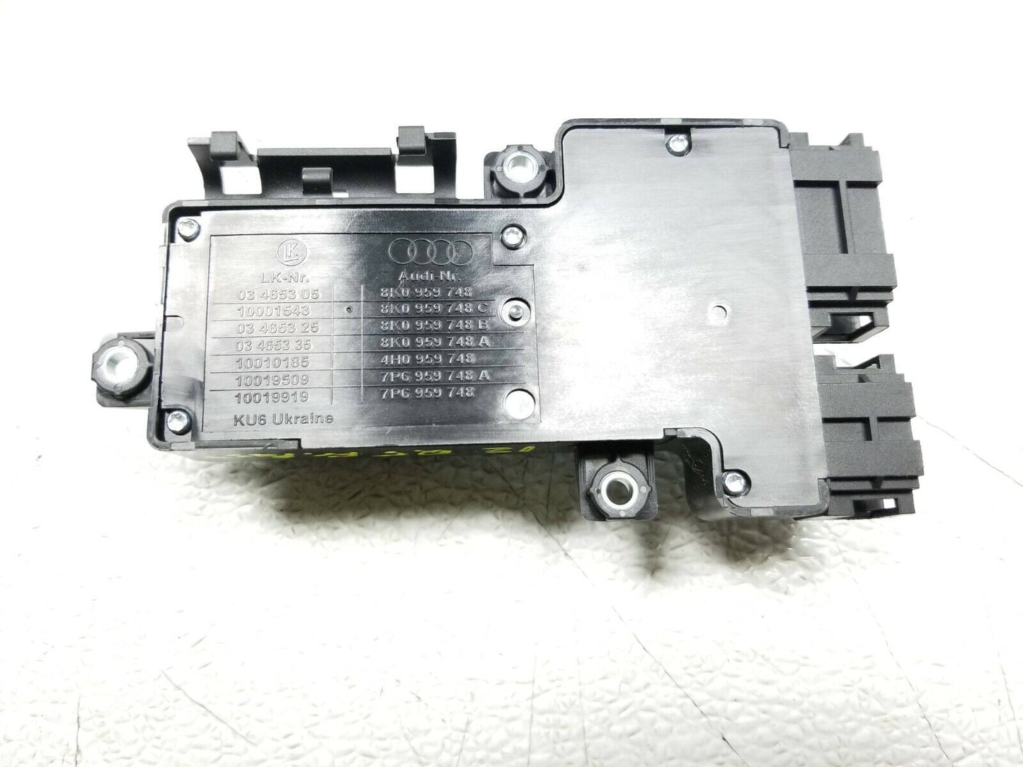 10 11 12 Audi Q5 Front Right Passenger Seat Adjust Switch Control OEM 72k Miles