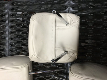 98 99 00 01 02 03 04 05 Lexus GS300 Rear Seat Headrest 3pcs OEM Leather